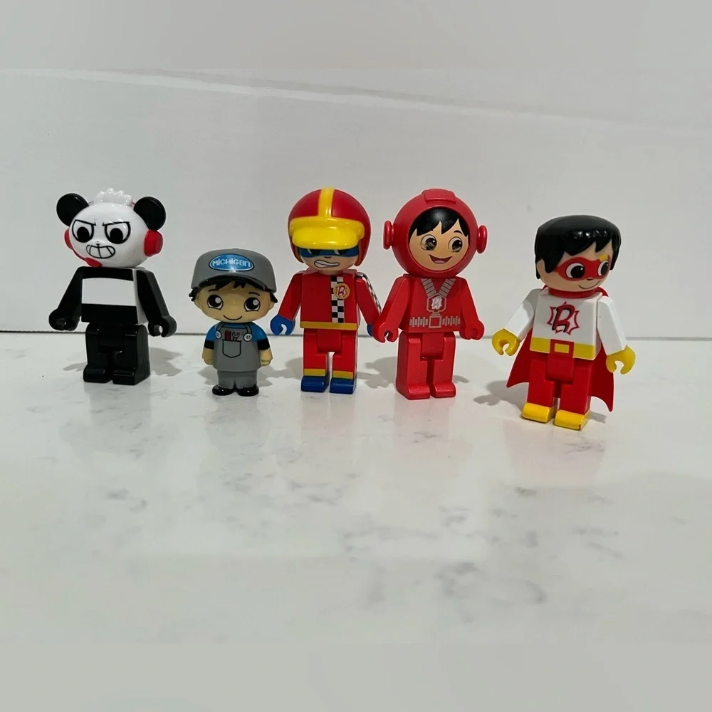 Colorful Character Building Block Set